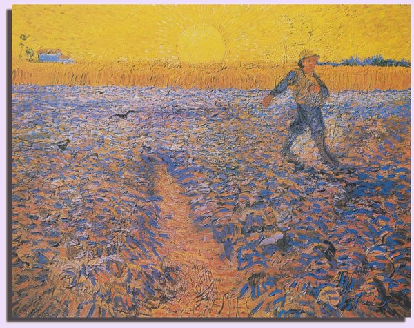 Vincent van Gogh, Sämann bei untergehender Sonne, Lebensweg